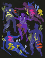 Load image into Gallery viewer, Tending My Mycelium Network Giclee Print
